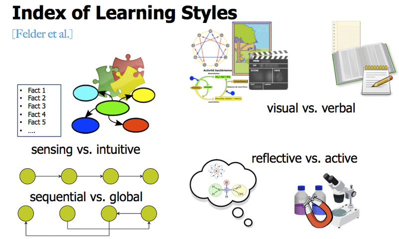 visual learning style examples